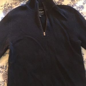 American Eagle Navy 1/4 zip up Sweater